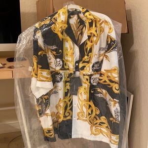 Men’s Versace Button Down Barocco
